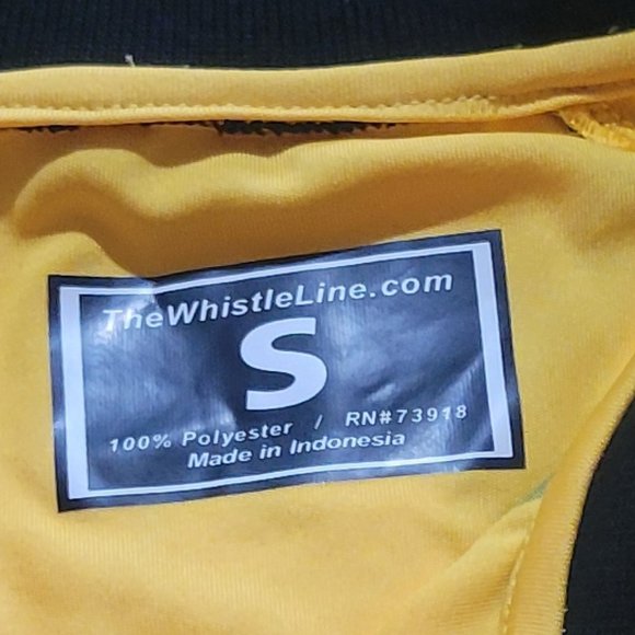 💜Referee Shirt Small Soccer The Whistle Line Brand - Picture 3 of 8